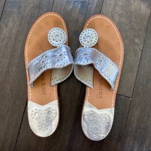 Silver Jack Rogers size 6